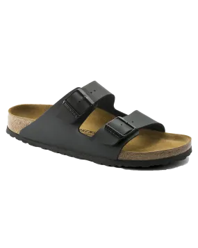 Arizona Birko Flor Sandals in Black