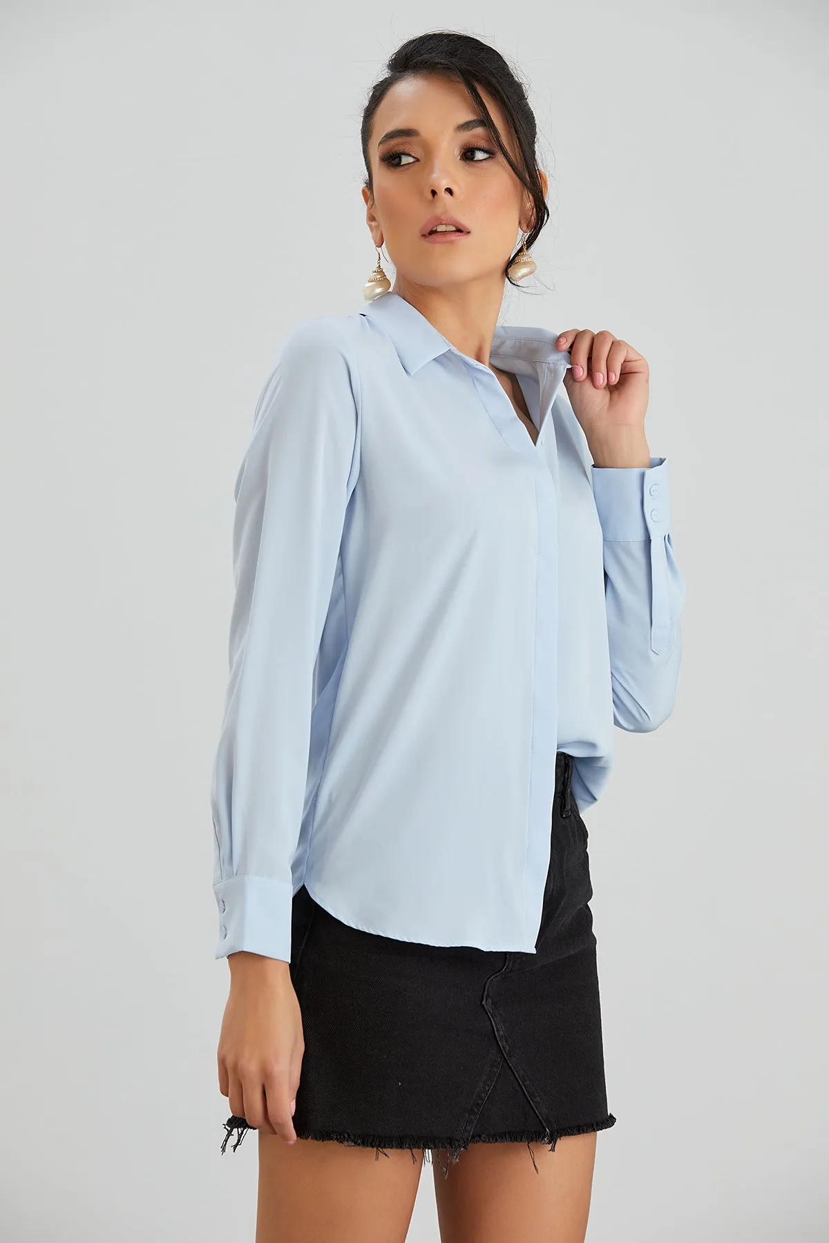 Baby Blue Classic Shirt