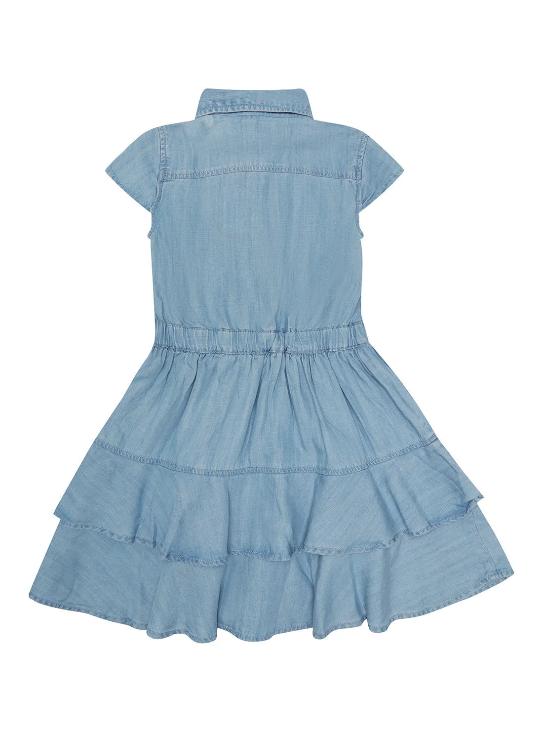 Blue Wash Denim Dress (2-7)