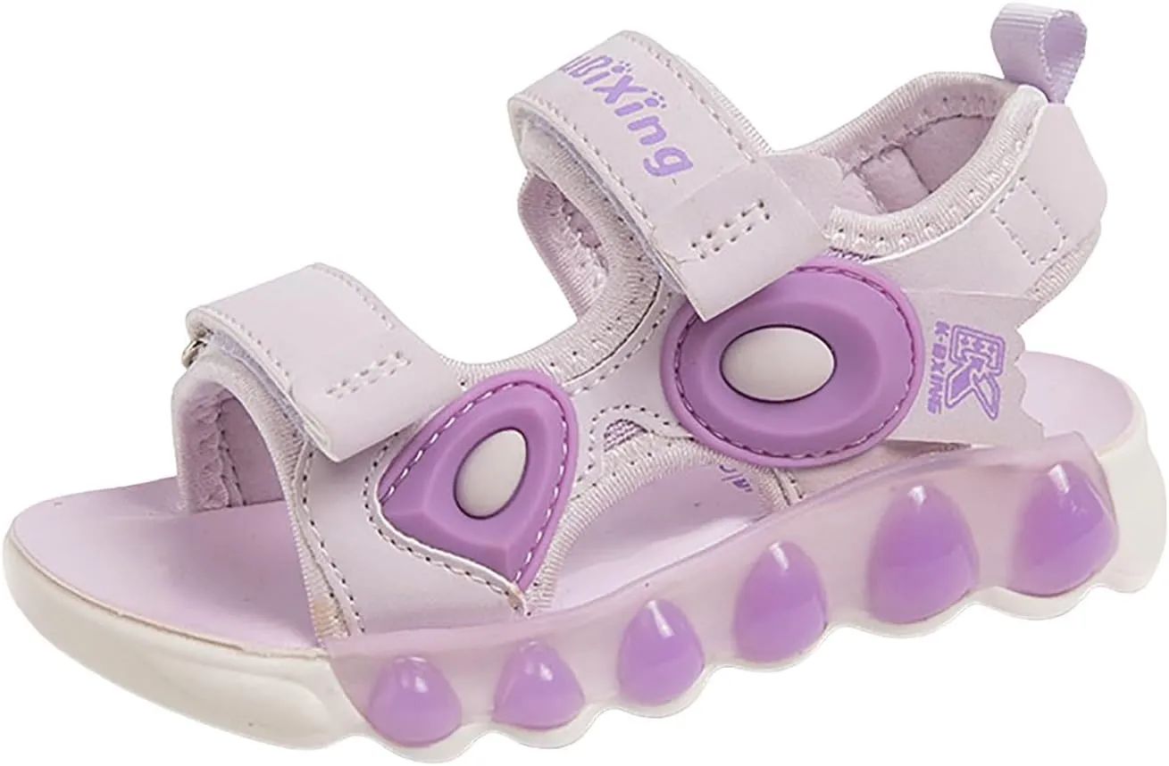 Comfortable Boys Kids Sandals Outdoor Shoes Girls Sandals Comfortable Soft Sole Open Toe Fashionable Thick Sole Beach Outdoor