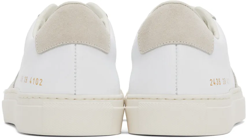 Common Projects Ball Duo Sneakers in Off White