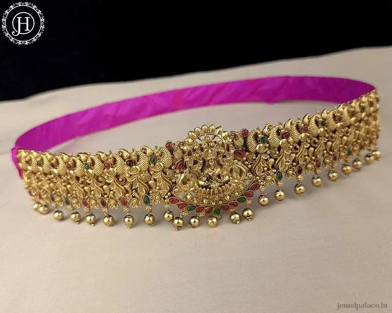 Elegant Gold Plated Traditional Hip Belt JH6401