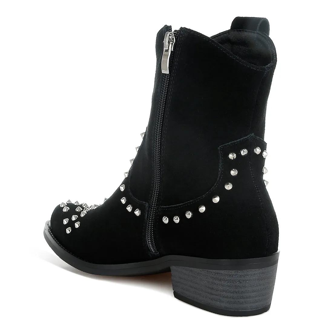 Embellished Studs Cowboy Boots