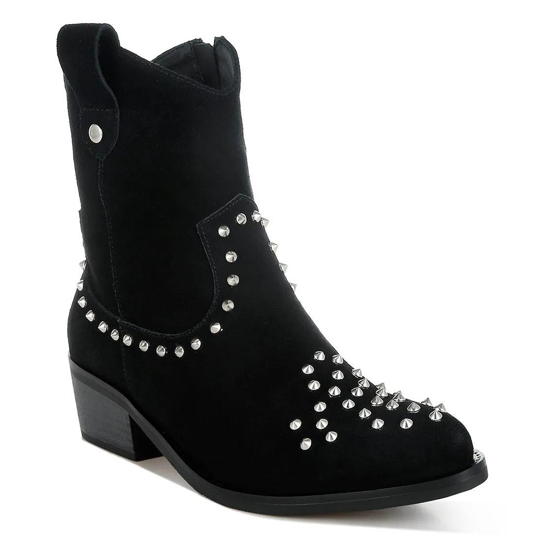 Embellished Studs Cowboy Boots