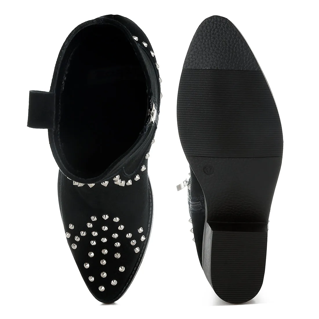 Embellished Studs Cowboy Boots