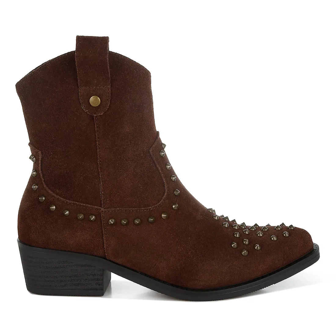 Embellished Studs Cowboy Boots