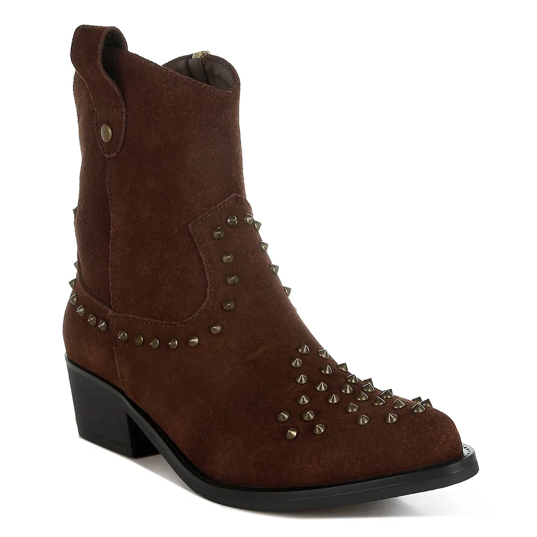 Embellished Studs Cowboy Boots