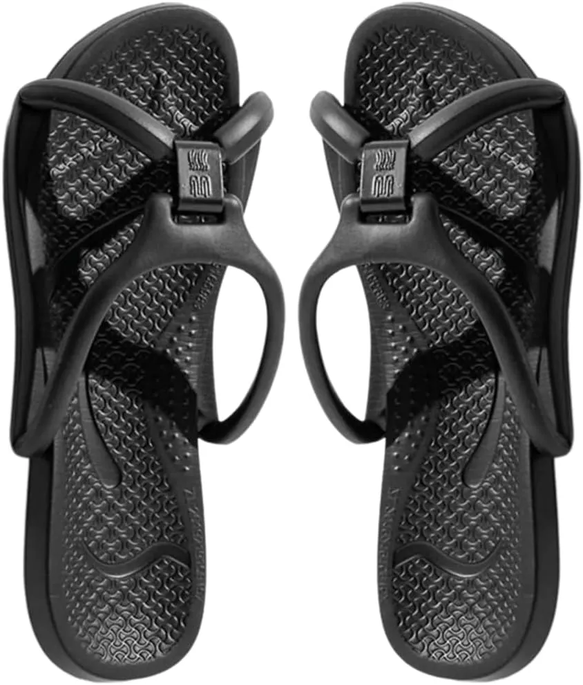 Foldable Travel Slippers for Women and Men Portable Shower Slipperst Light Weight Shower Shoes for Bathroom Pool Beach