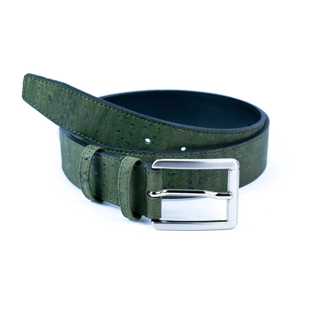 Handcrafted Men's Cork Belt - Vegan-Friendly, Sustainable Fashion Accessory L-1039