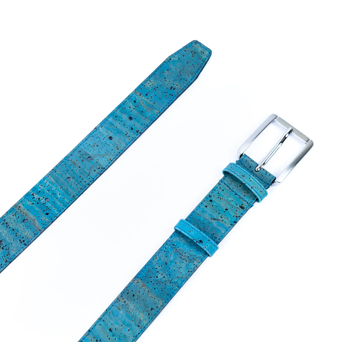 Handcrafted Men's Cork Belt - Vegan-Friendly, Sustainable Fashion Accessory L-1039
