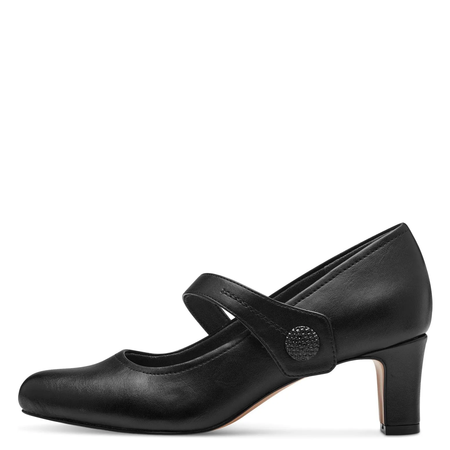 Jana Womens Black Softline High-Heel  8-22474-43