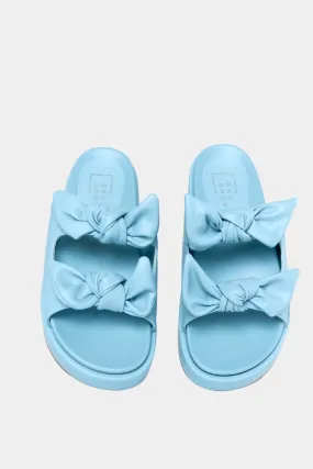 Kiki Bow Sandal - Light Blue