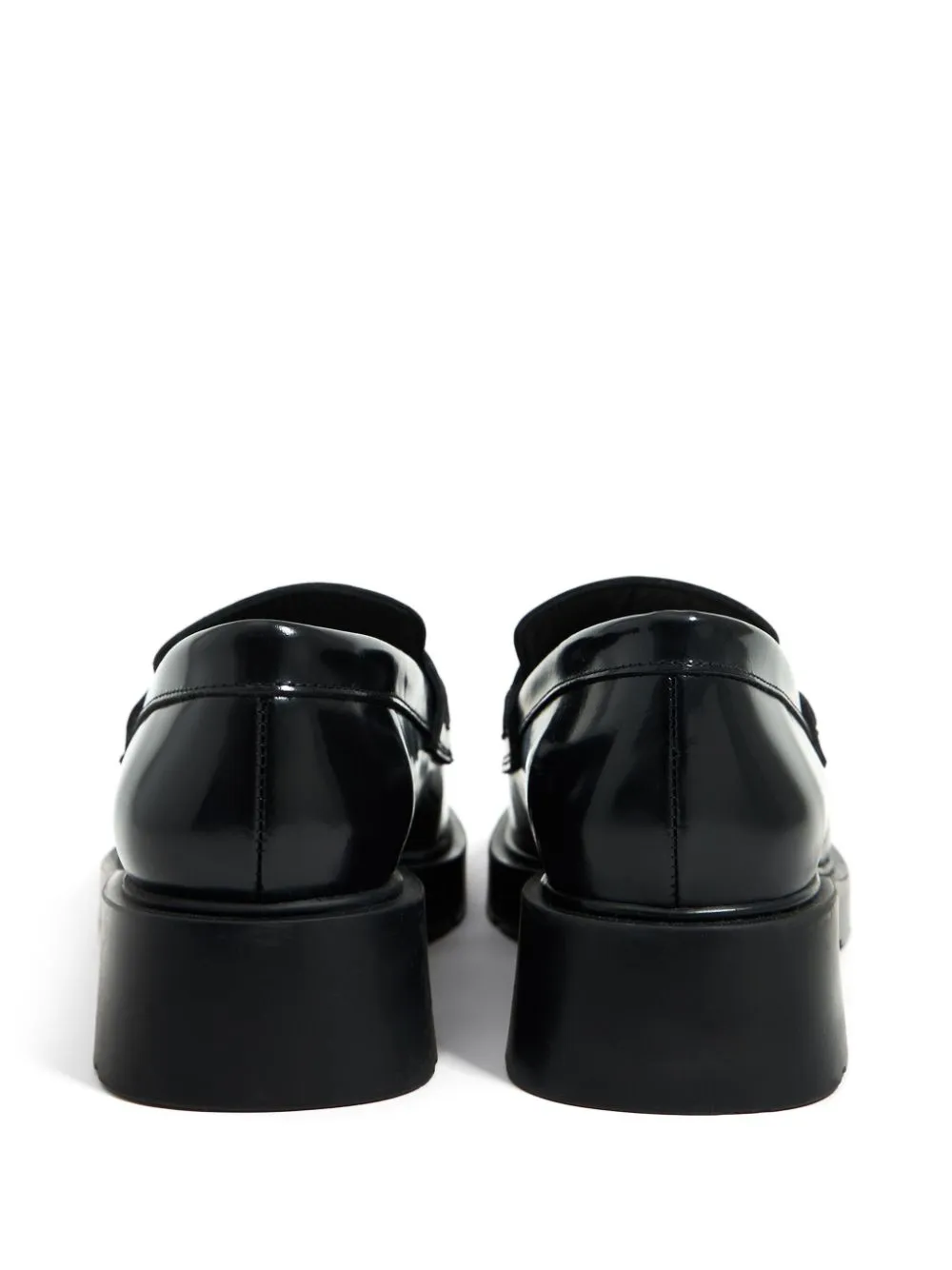 leather loafers