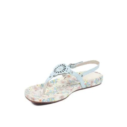Light Blue 35 EUR - 3½ US Ugg gilrs sandals 1837 BLU