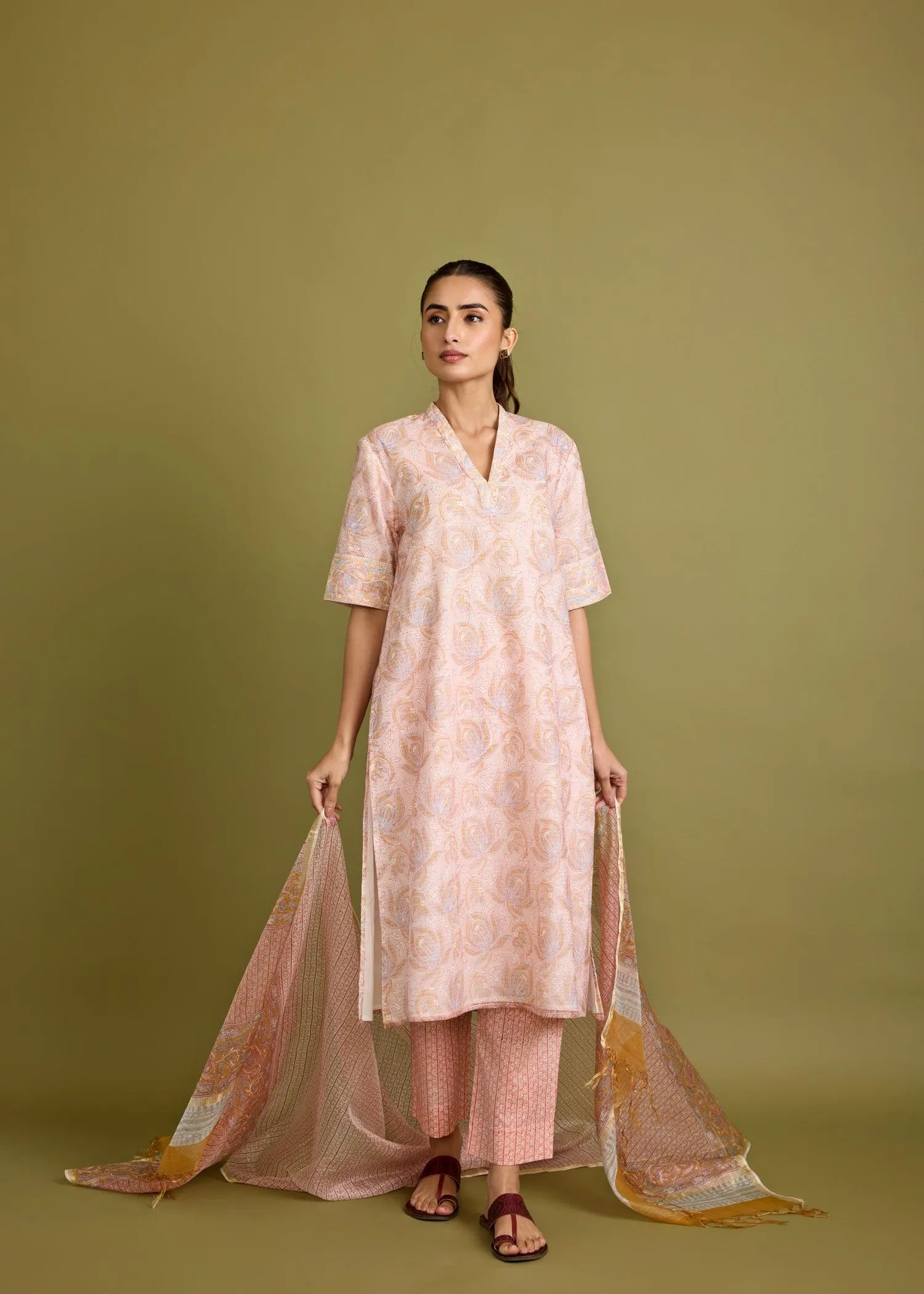 Light Pink Laavanya Suit Set