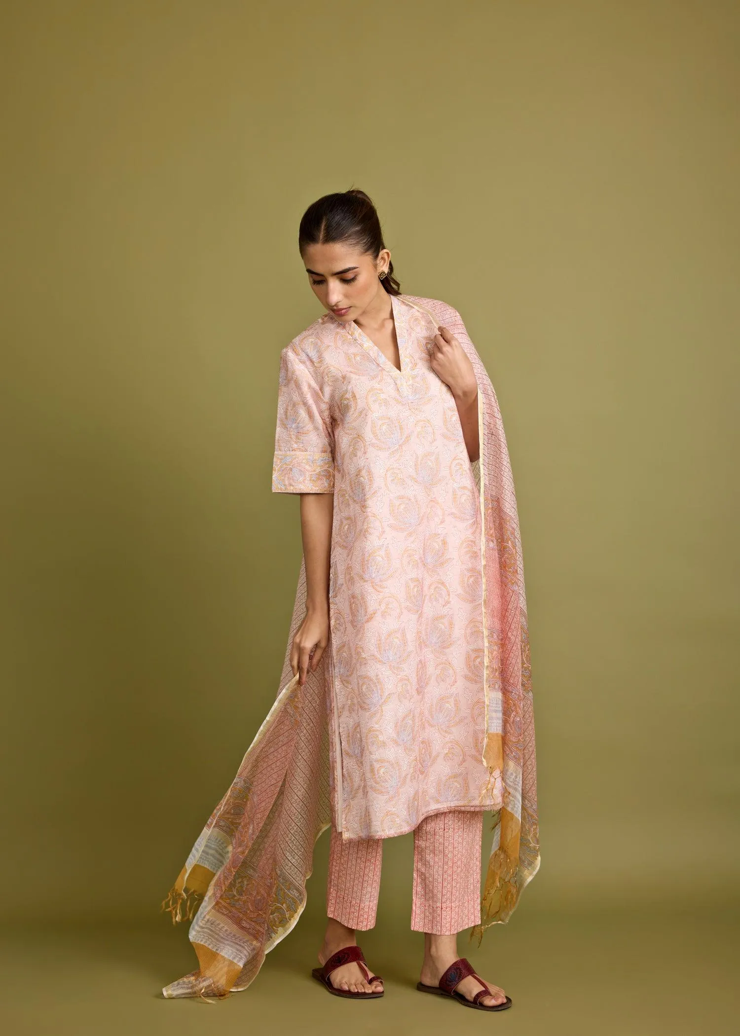 Light Pink Laavanya Suit Set