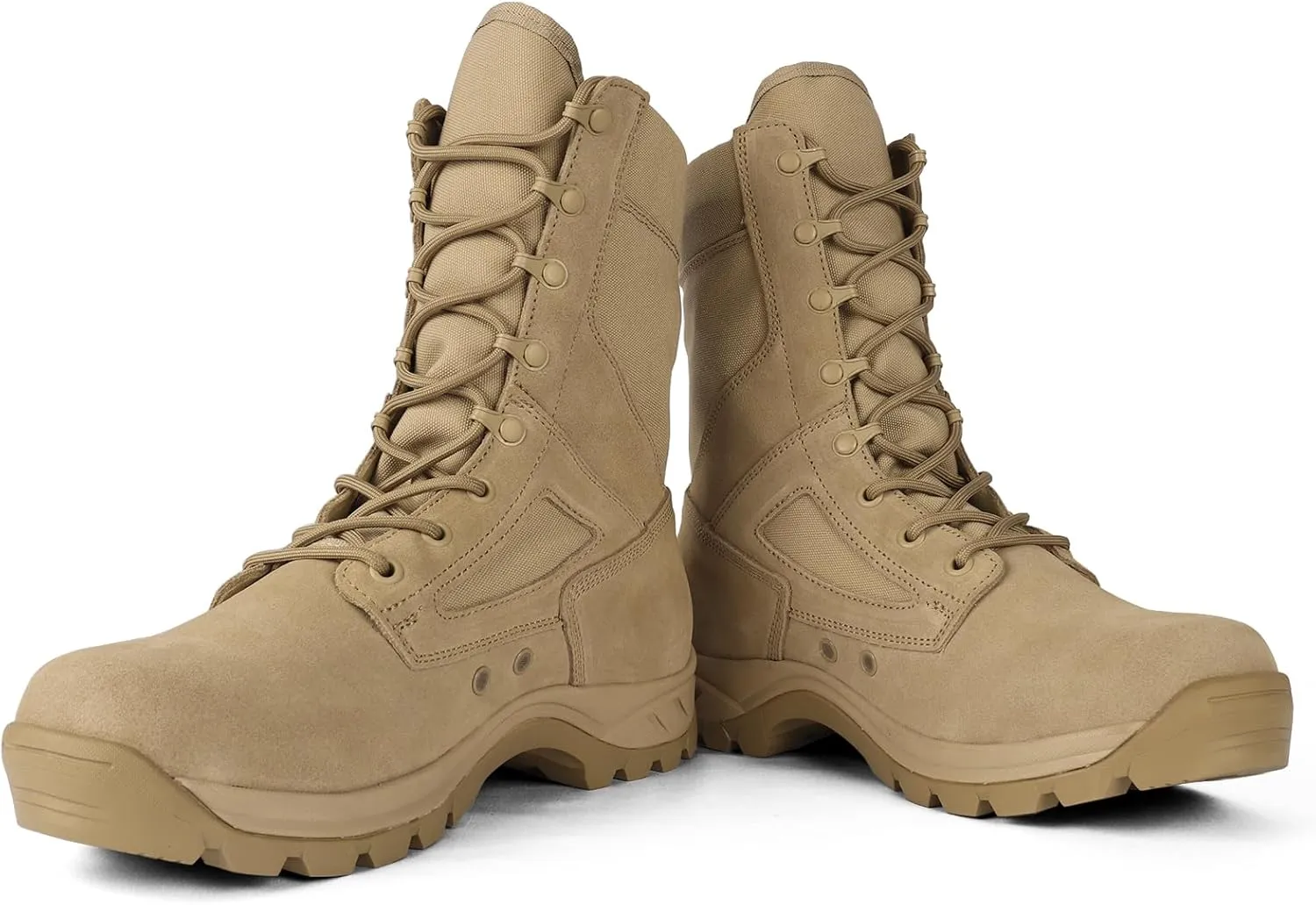 Lightweight Tactical Military Boots for Men Breathable Army Combat Police Boots for Work Motorcycle