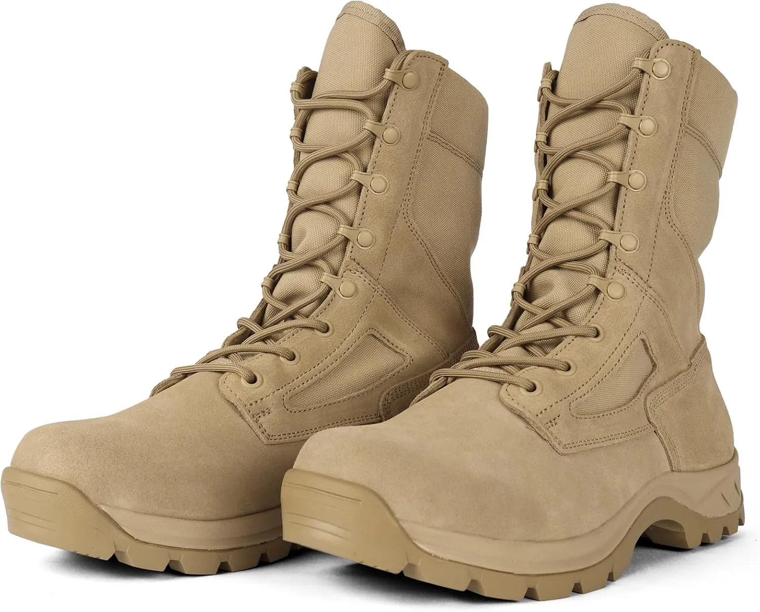 Lightweight Tactical Military Boots for Men Breathable Army Combat Police Boots for Work Motorcycle