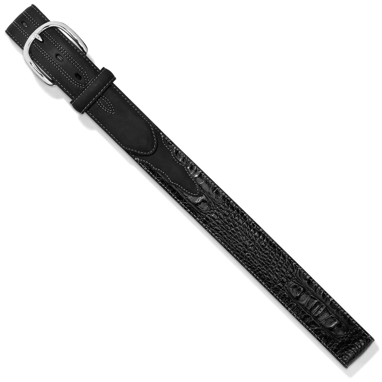Men's 1 1/2" Black Hidalgo Hornback By Leegin C42563