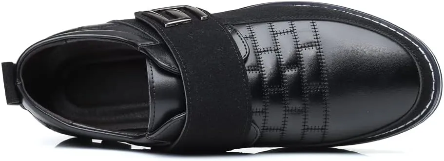 Men's Casual Fashion Loafers Classic Business Leather Loafers Comfortable Breathable Sneaker