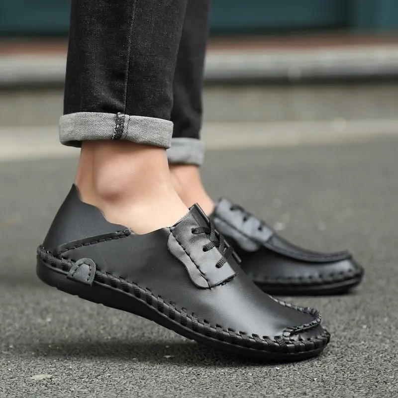 Mens Classic Formal Oxford Lace Up Wedding Pointed Toe Dress Shoes Comfortable Non-Slip Low Top Business Work Shoes