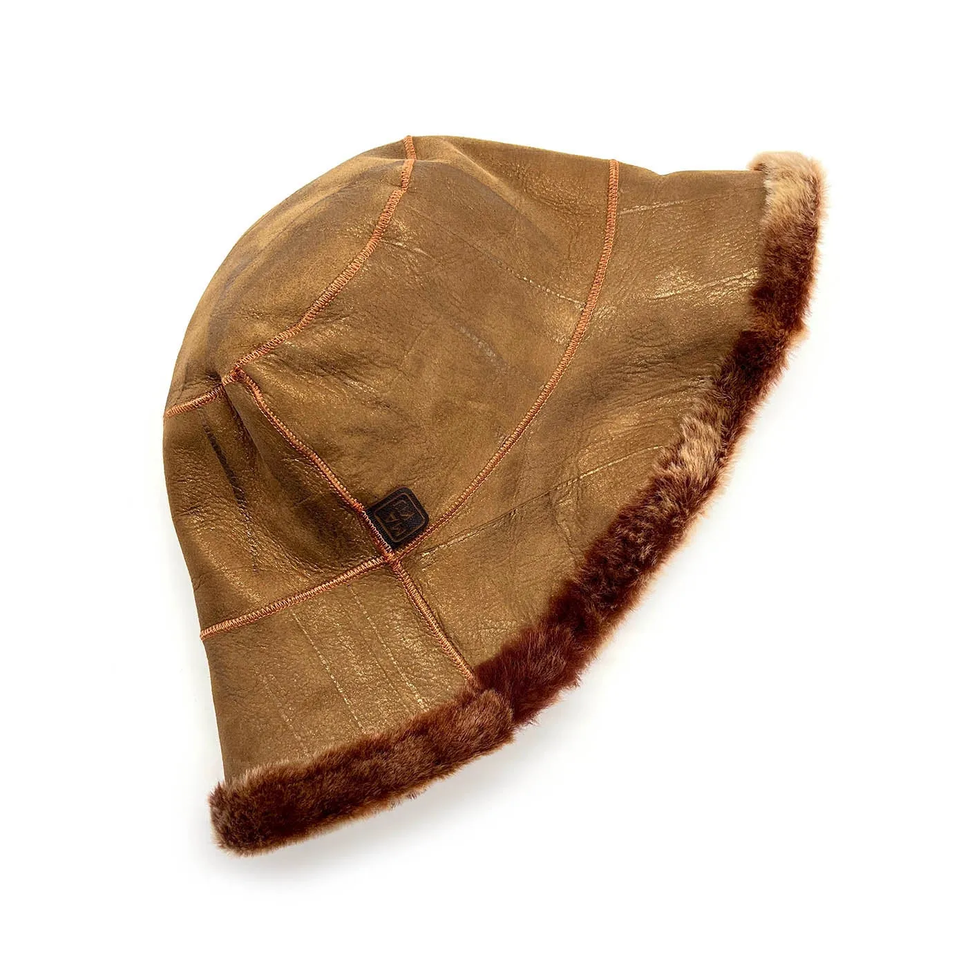 REVERSIBLE HAT / GOLD TAN   HONEY