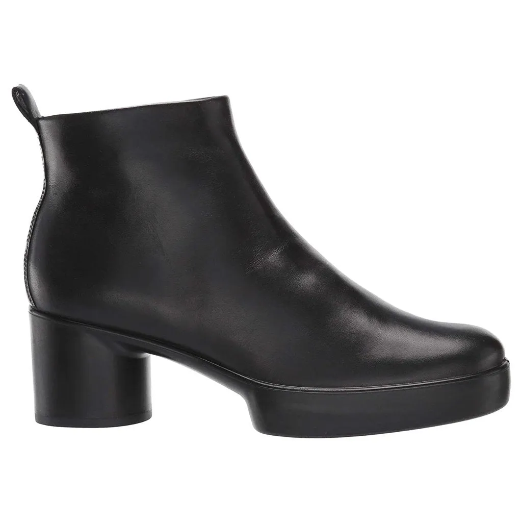 Shape Sculpted Motion 35 Full Grain Leather Women's Block Heel Zip Up Ankle Boots