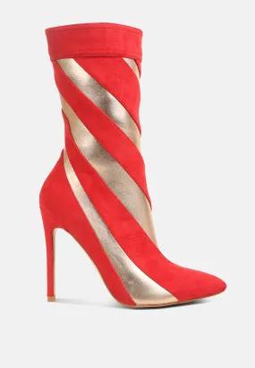 Straps ankle stilletos