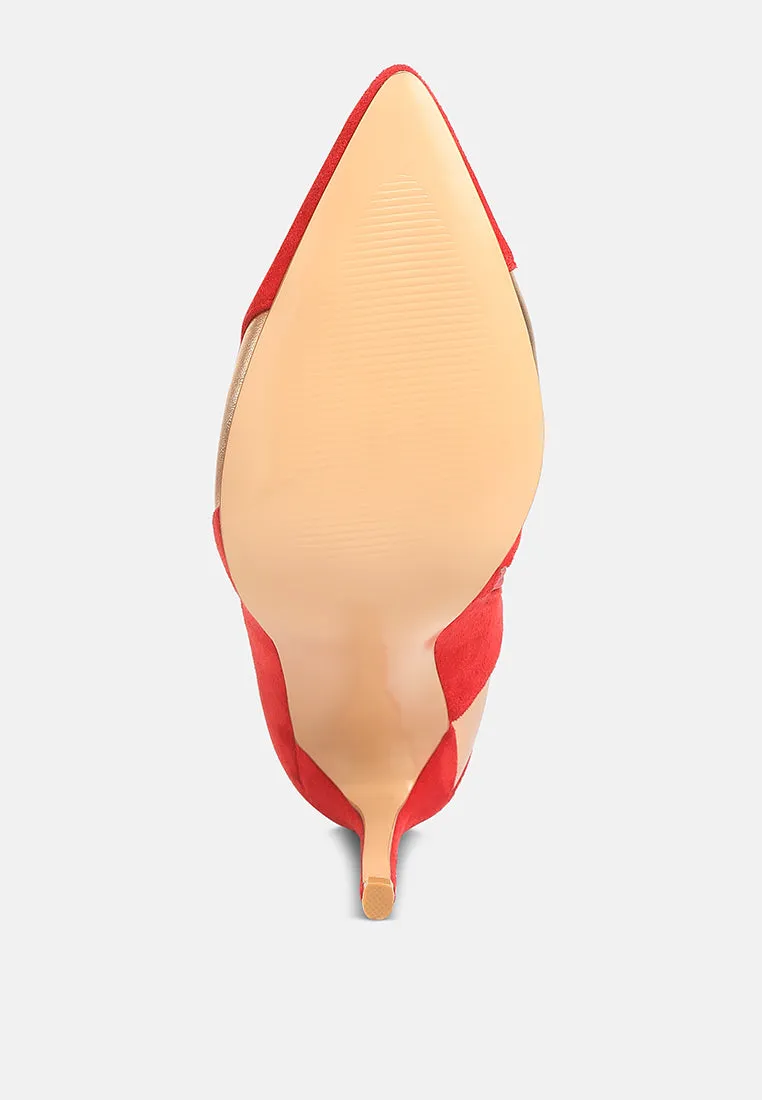 Straps ankle stilletos