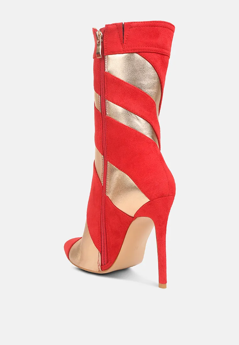 Straps ankle stilletos