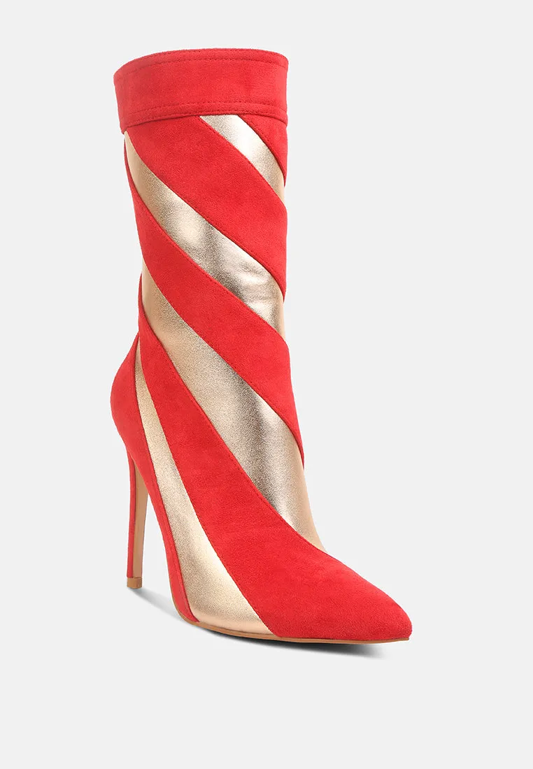 Straps ankle stilletos
