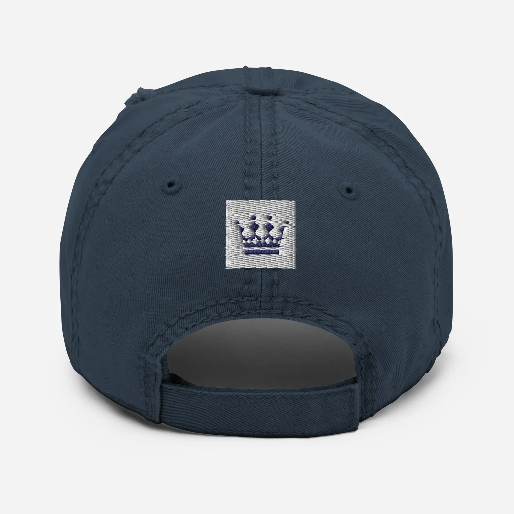 Stylish Distressed Embroidered Retirement Hat that States, OUT OF OFFICE forever