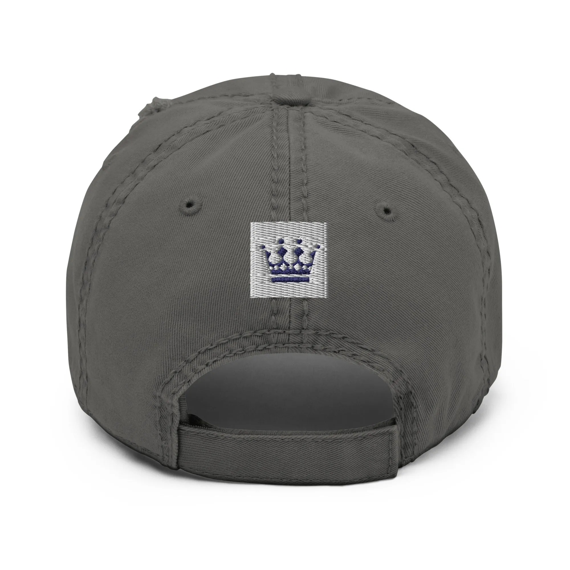 Stylish Distressed Embroidered Retirement Hat that States, OUT OF OFFICE forever