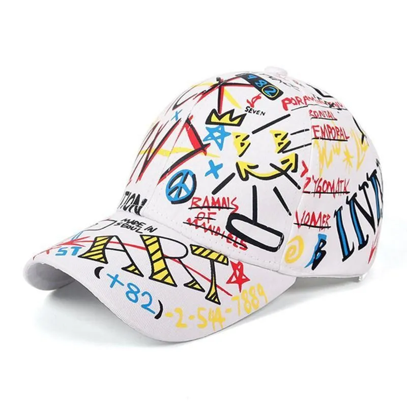 Unisex Graffiti Snapback Hat - A Stylish Statement for All Seasons